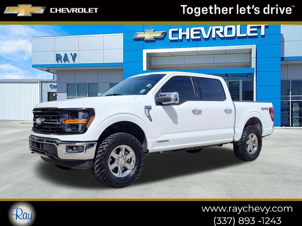 Oxford White 2024 Ford F-150 Pickup Truck Four-Wheel Drive Automatic