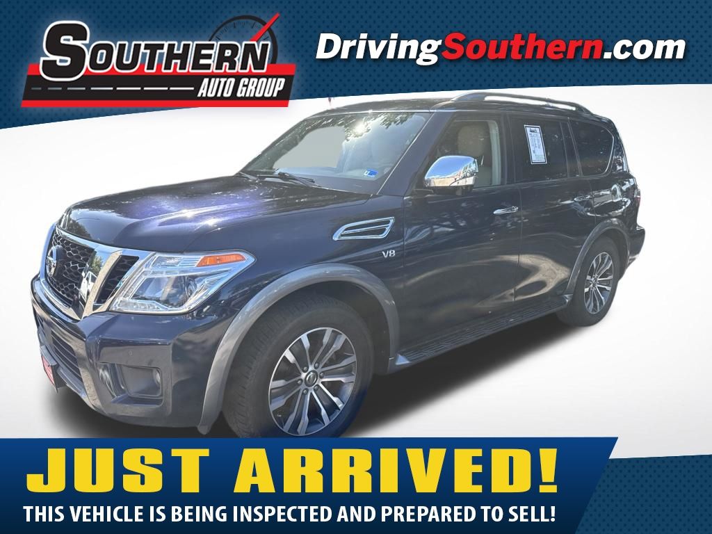 Hermosa Blue Pearl 2019 Nissan Armada SUV / Crossover 4X2 7-Speed Automatic