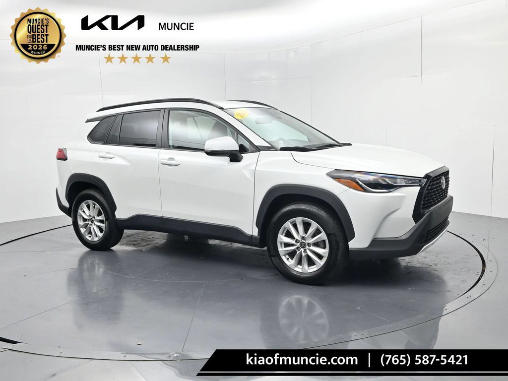 Pearl 2022 Toyota Corolla Cross SUV / Crossover All-Wheel Drive Continuously Variable Transmission