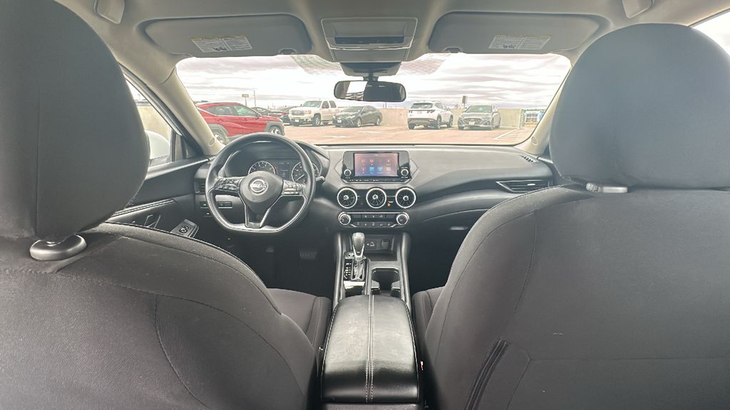 2025 Nissan Sentra S White at Central Houston Nissan