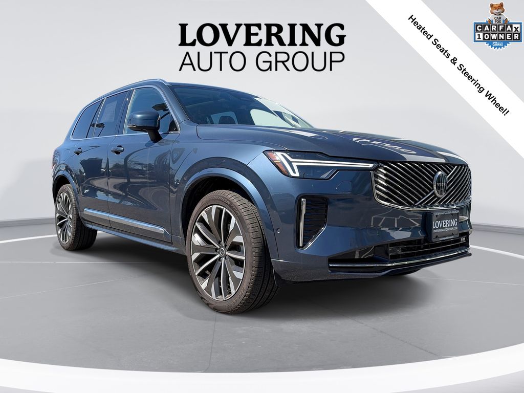 Denim Blue Metallic 2025 Volvo XC90 B6 Plus Bright Theme 7-Passenger AWD SUV / Crossover All-Wheel Drive Automatic