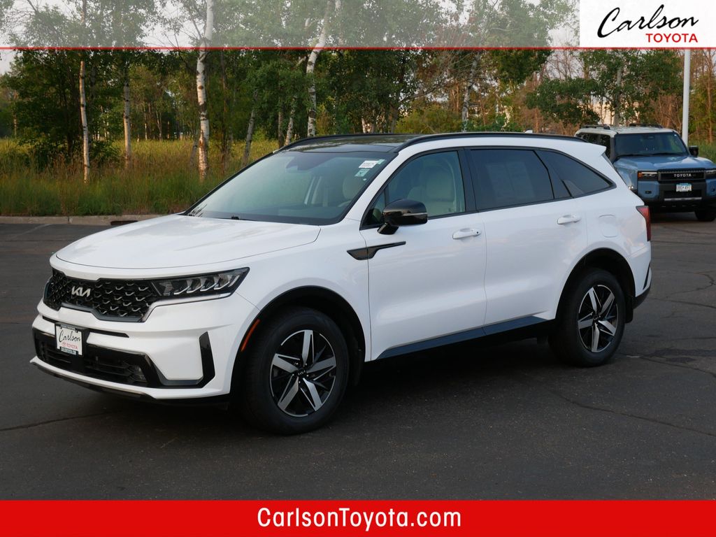 Glacial White Pearl 2022 Kia Sorento SUV / Crossover Front-Wheel Drive 8-Speed Dual Clutch