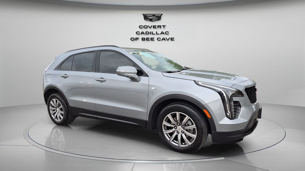 Argent Silver Metallic 2023 Cadillac XT4 Sport FWD SUV / Crossover Front-Wheel Drive 9-Speed Automatic