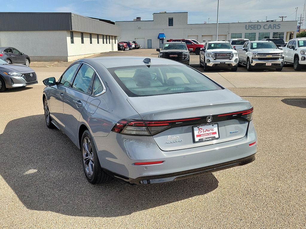 2026 Honda Accord Hybrid EX-L Gray at Brown Honda