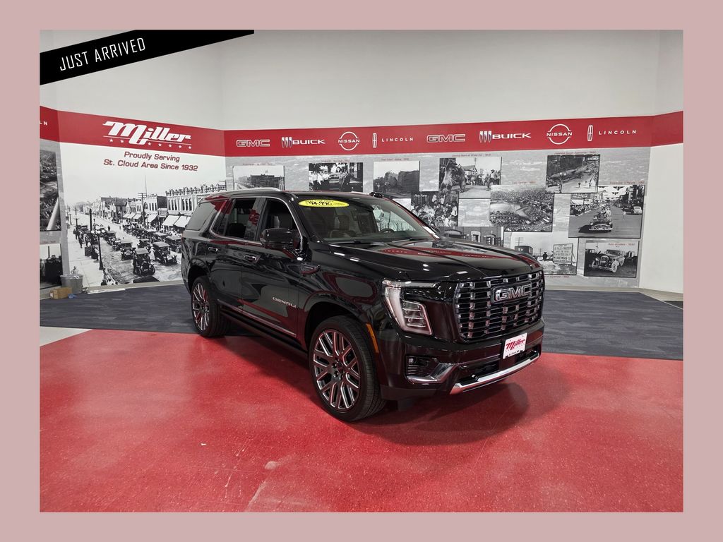 Onyx Black 2025 GMC Yukon Denali Ultimate 4WD SUV / Crossover Four-Wheel Drive