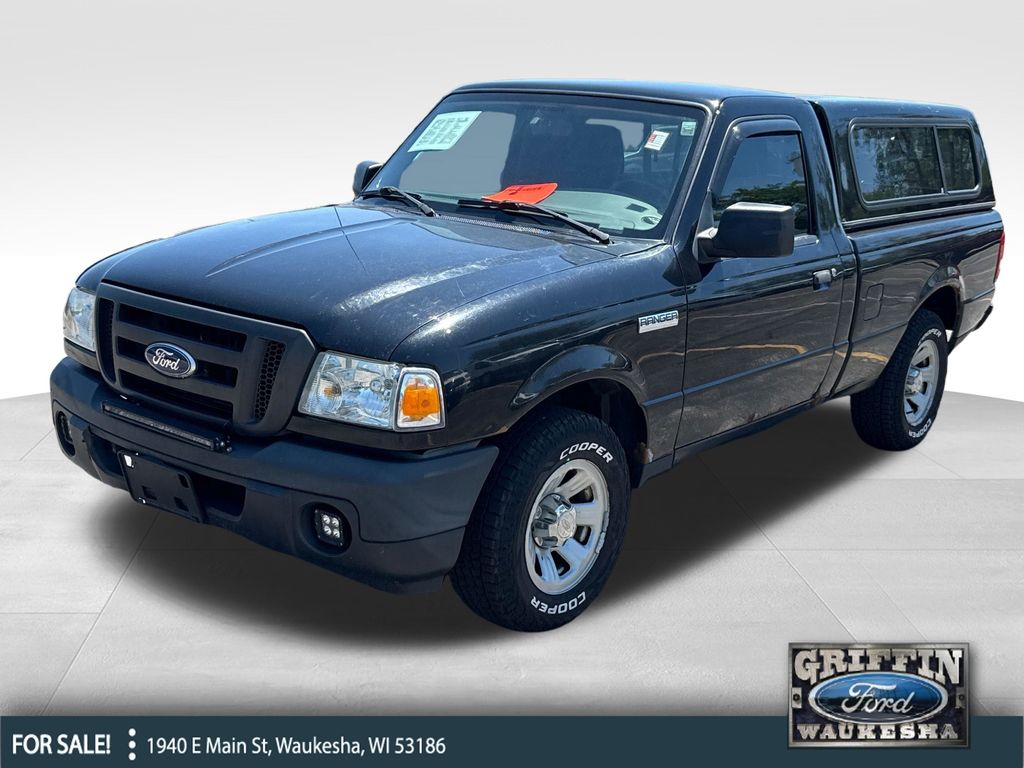 Black 2010 Ford Ranger Pickup Truck 5-Speed Automatic