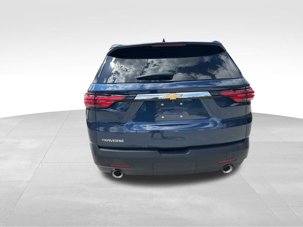 2022 Northsky Blue Metallic Chevrolet Traverse LS FWD SUV