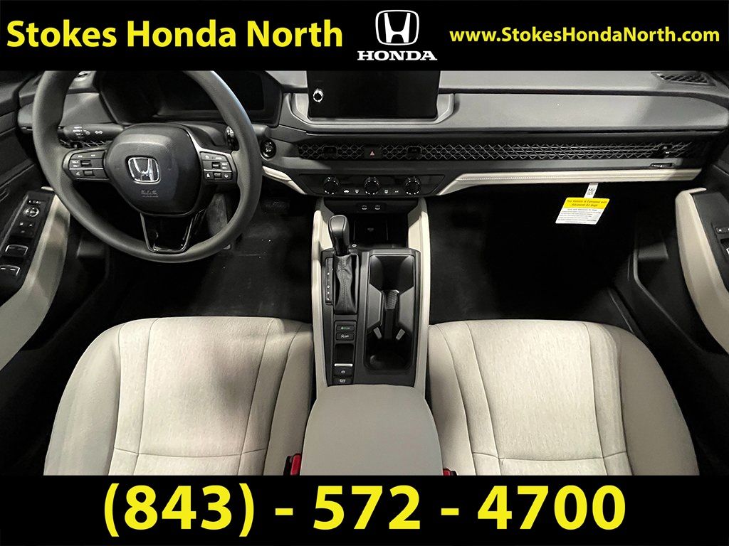 2026 Honda Accord LX Gray at Stokes Honda North