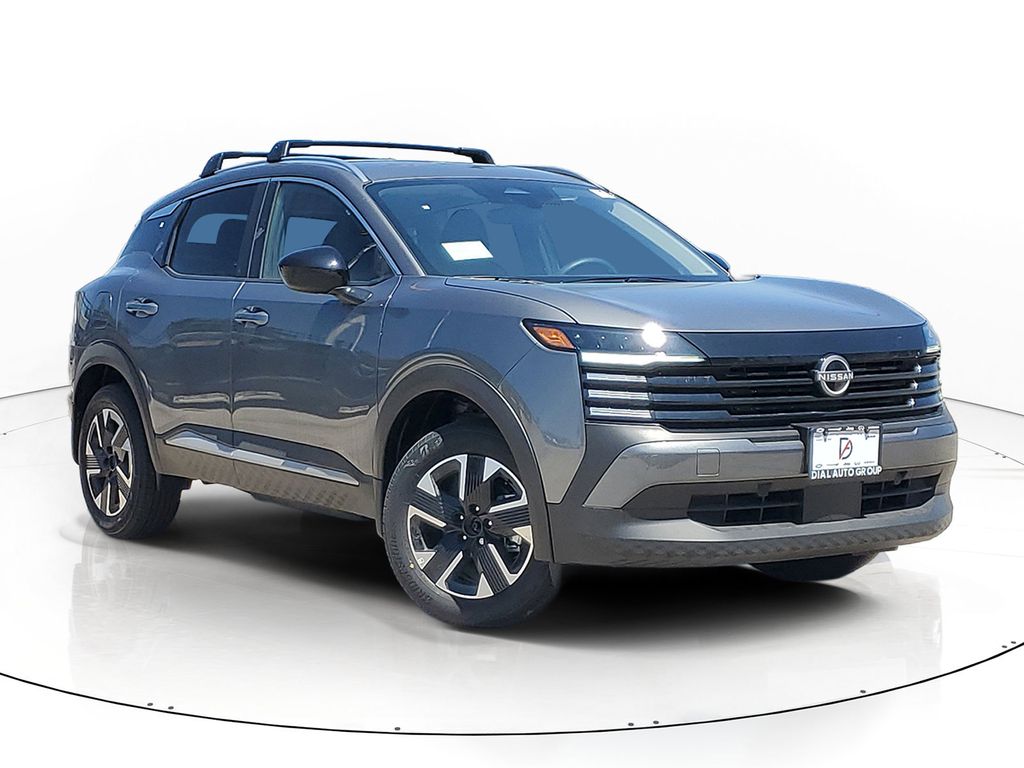 Gray (Gun Metallic) 2026 Nissan Kicks SUV / Crossover All-Wheel Drive Continuously Variable Transmission