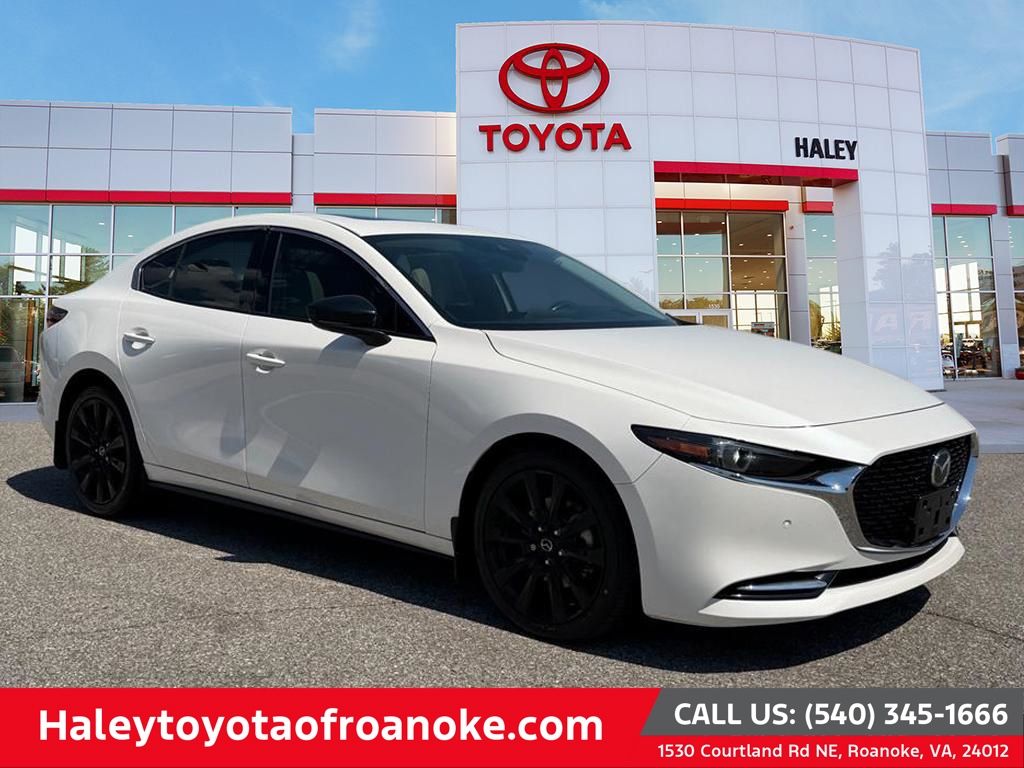 Snowflake White Pearl Mica 2021 Mazda MAZDA3 Sedan All-Wheel Drive 6-Speed Automatic