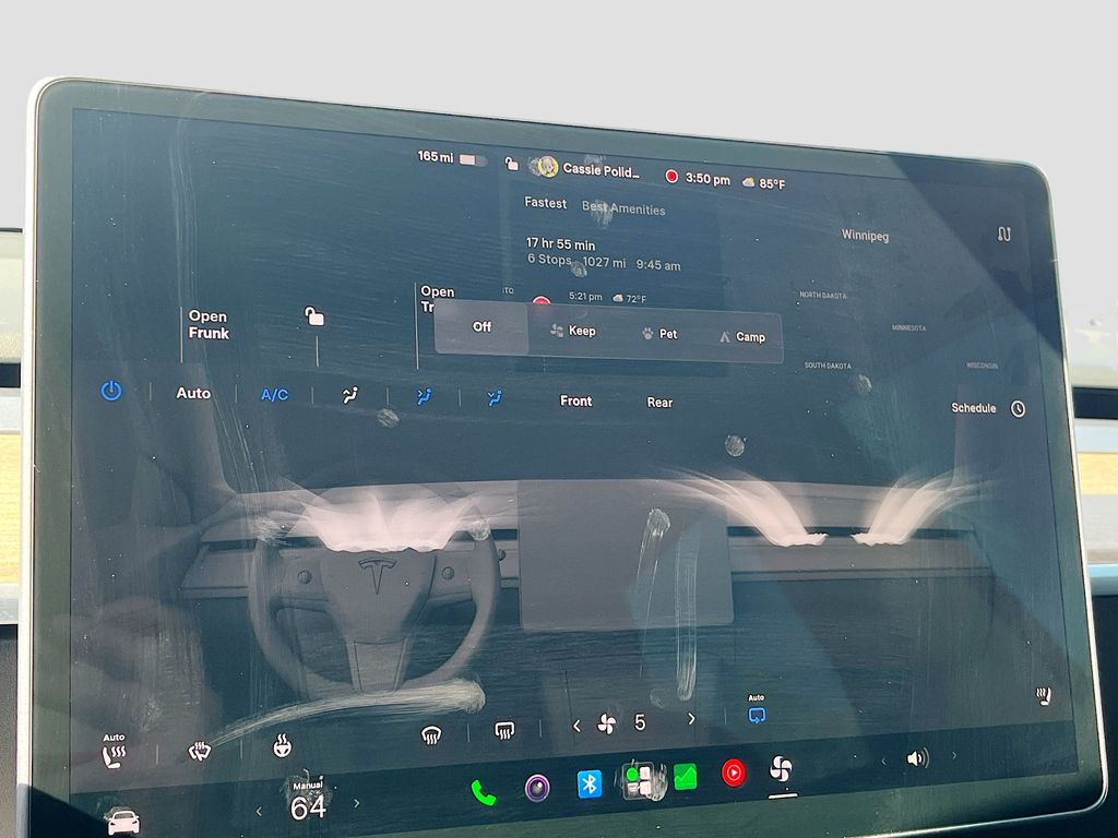 Used 2022 Red Tesla Performance image 14