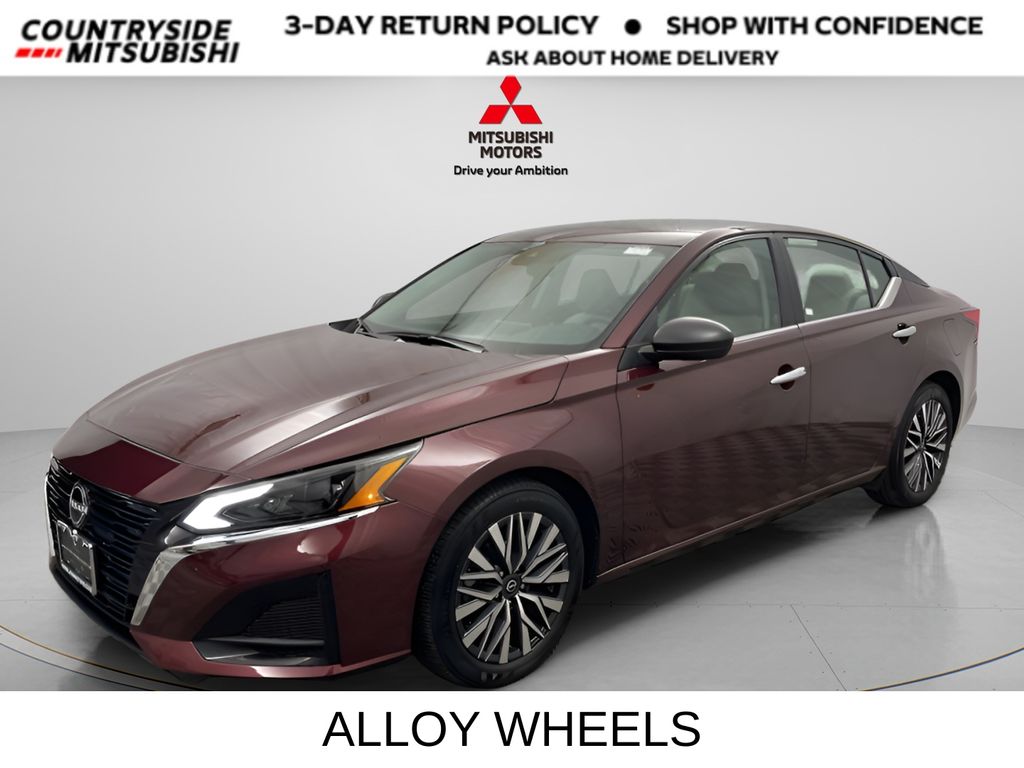 Garnet Pearl Metallic 2025 Nissan Altima 2.5 SV FWD Sedan Front-Wheel Drive Continuously Variable Transmission