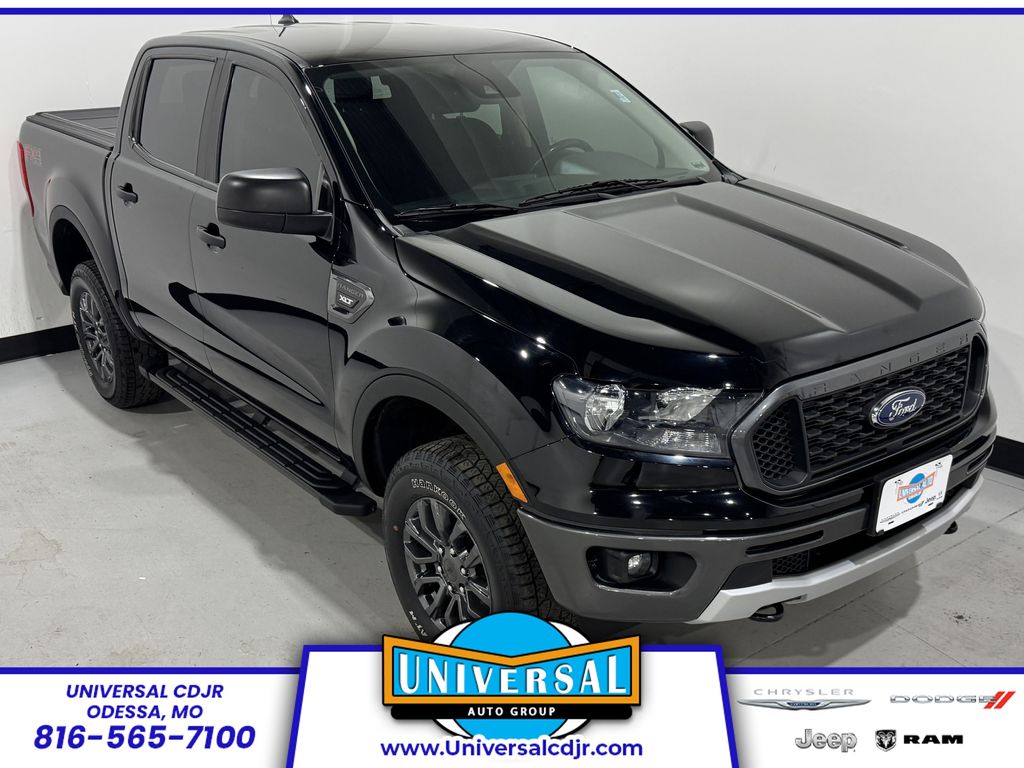 Shadow Black 2023 Ford Ranger Pickup Truck Four-Wheel Drive Automatic