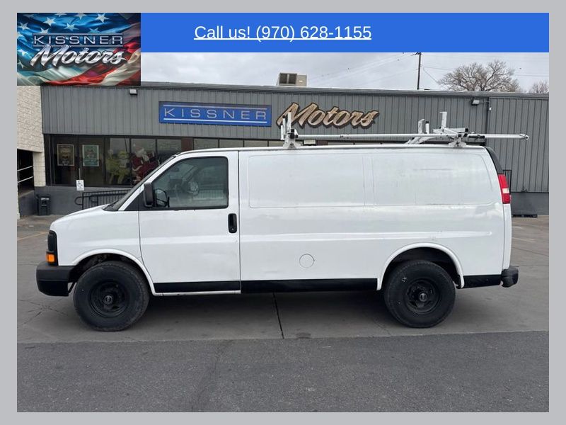 Summit White 2012 Chevrolet Express Cargo 2500 RWD Van Rear-Wheel Drive 6-Speed Automatic Overdrive