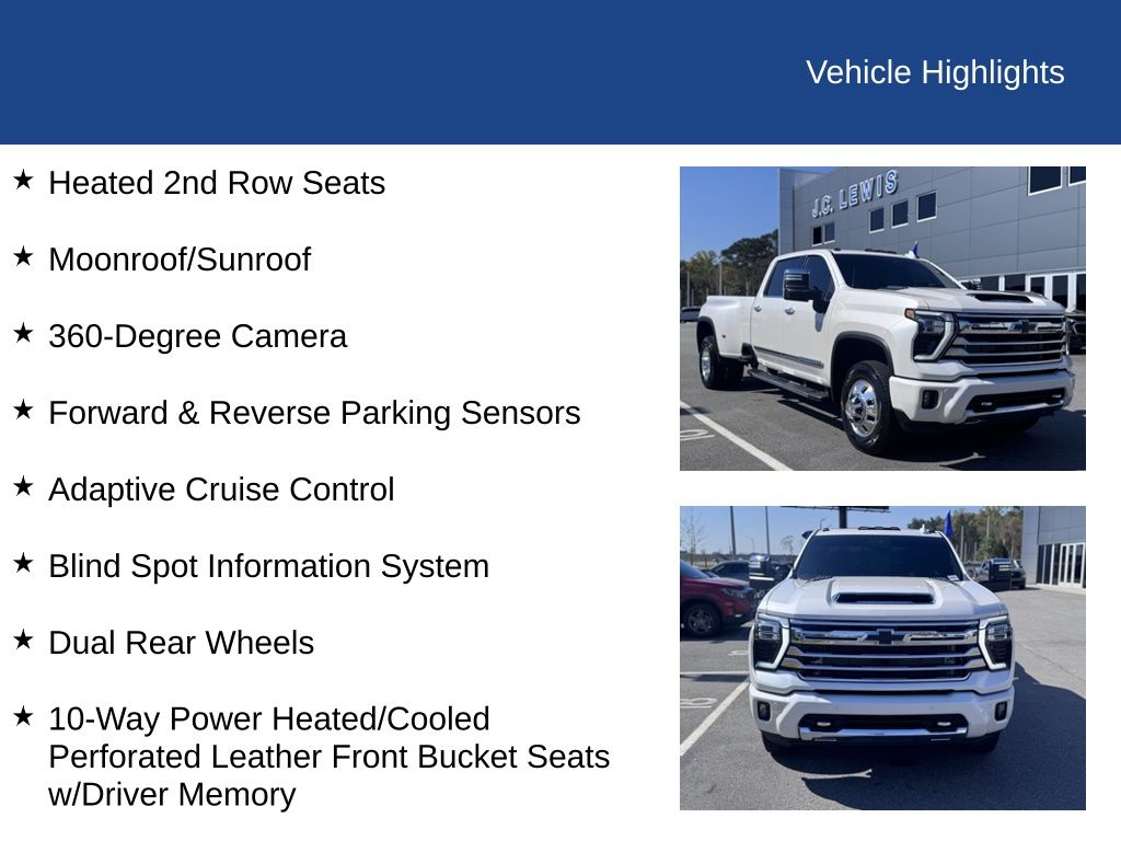 2025 Chevrolet Silverado 3500HD High Country