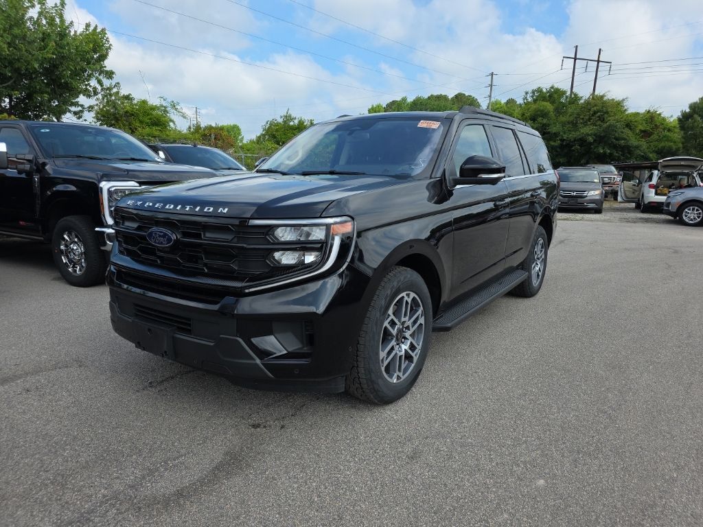 Agate Black Metallic 2025 Ford Expedition Active 4WD SUV / Crossover Four-Wheel Drive Automatic