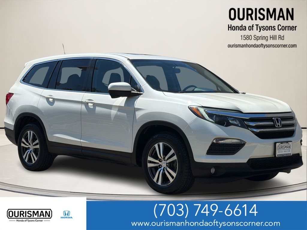 White Diamond Pearl 2016 Honda Pilot SUV / Crossover Front-Wheel Drive 6-Speed Automatic