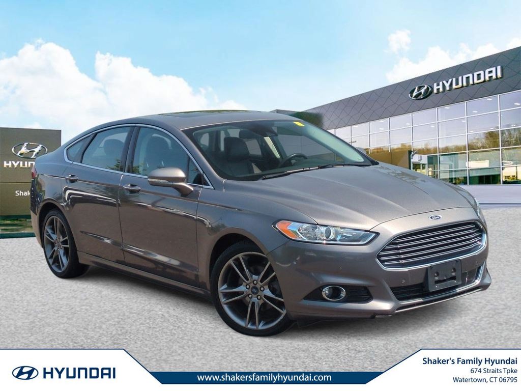 Sterling Gray 2013 Ford Fusion Sedan All-Wheel Drive 6-Speed Automatic