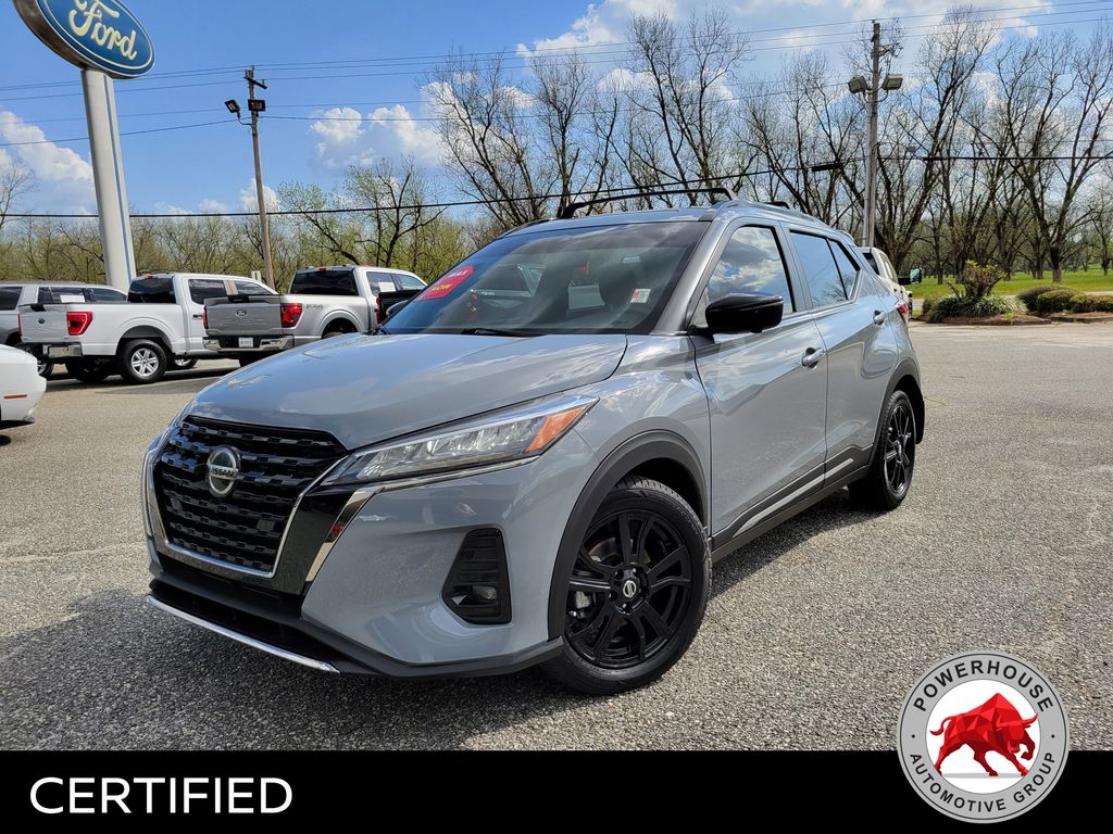 Boulder Gray 2021 Nissan Kicks SR FWD SUV / Crossover Front-Wheel Drive Continuously Variable Transmission