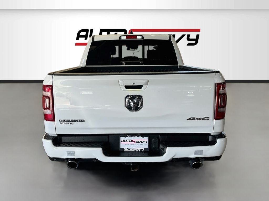 Used 2022 Bright White Clearcoat Ram Laramie image 6