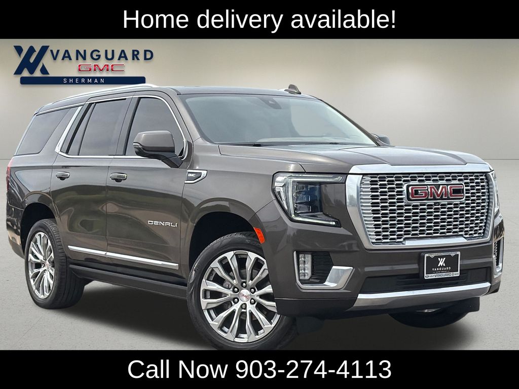Smokey Quartz Metallic 2021 GMC Yukon Denali 4WD SUV / Crossover Four-Wheel Drive