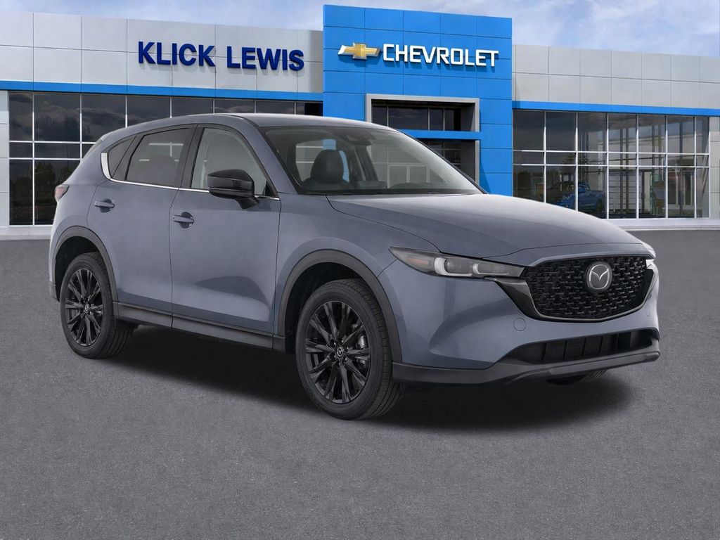 2022 Mazda CX-5 2.5 S Carbon Edition Gray at Bob Ruth Ford