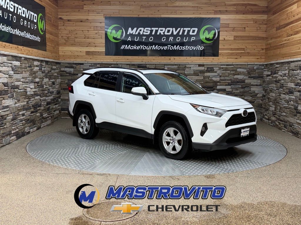 Super White 2020 Toyota RAV4 XLE AWD SUV / Crossover All-Wheel Drive 8-Speed Automatic