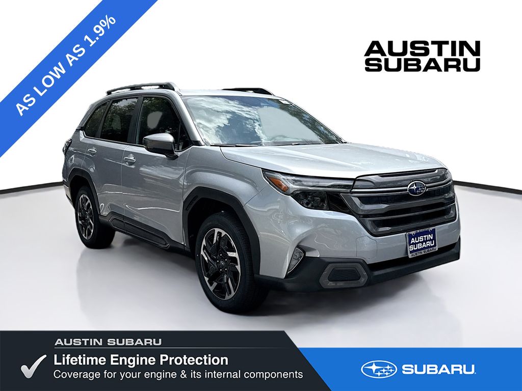 Ice Silver Metallic 2026 Subaru Forester SUV / Crossover All-Wheel Drive Continuously Variable Transmission