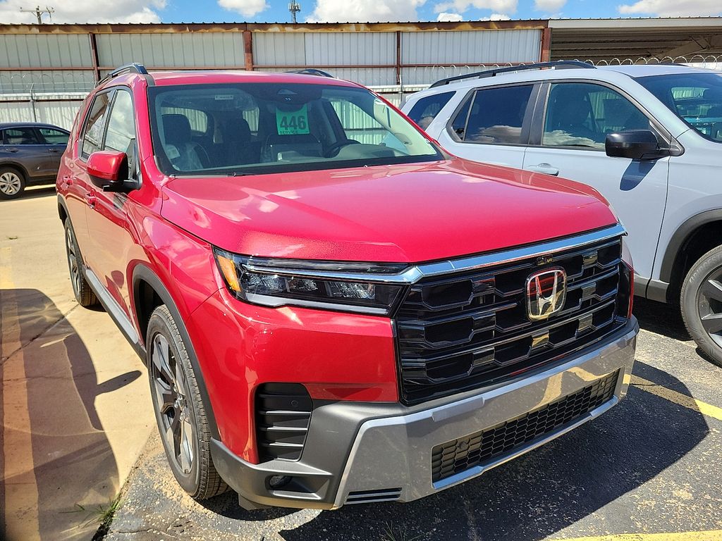 2026 Honda Pilot Elite Red at Brown Honda