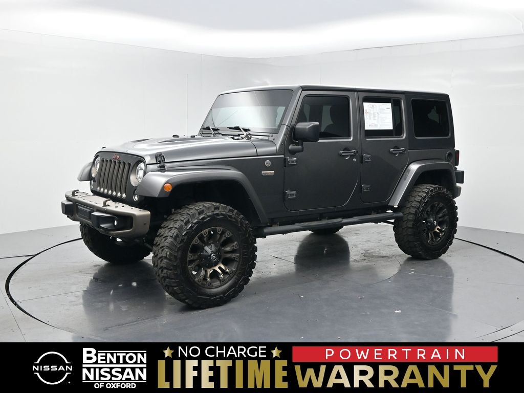 Gray (Granite Crystal Metallic Clearcoat) 2017 Jeep Wrangler SUV / Crossover Four-Wheel Drive 5-Speed Automatic