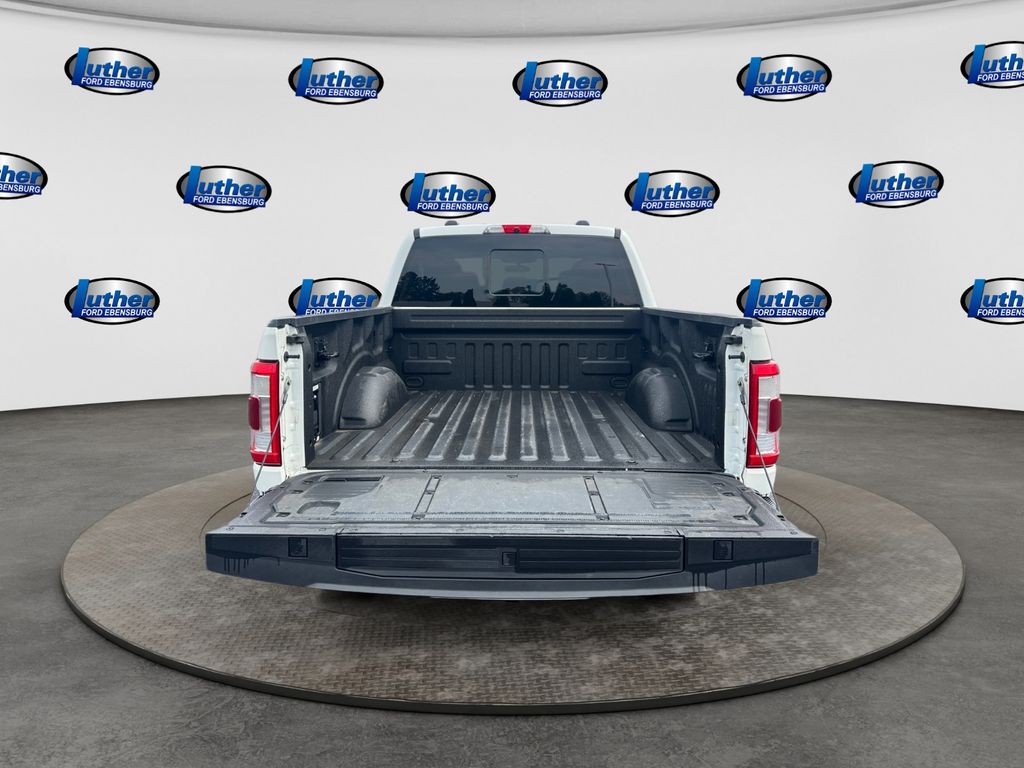 2021 Ford F-150 Platinum White at Luther Ford