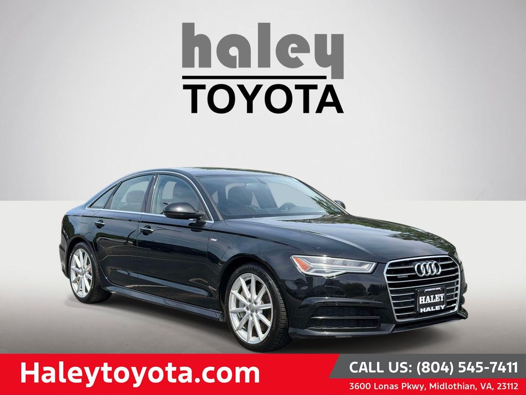 Tornado Gray Metallic 2018 Audi A6 2.0T quattro Premium Plus Sedan AWD Sedan All-Wheel Drive 8-Speed Automatic