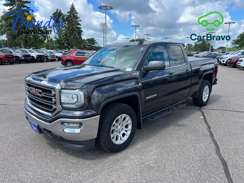 Gray (Iridium Metallic) 2016 GMC Sierra 1500 Pickup Truck Four-Wheel Drive 6-Speed Automatic Overdrive