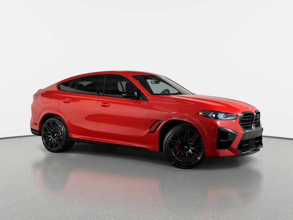 Red Metallic 2025 BMW X6 M SUV / Crossover All-Wheel Drive Automatic