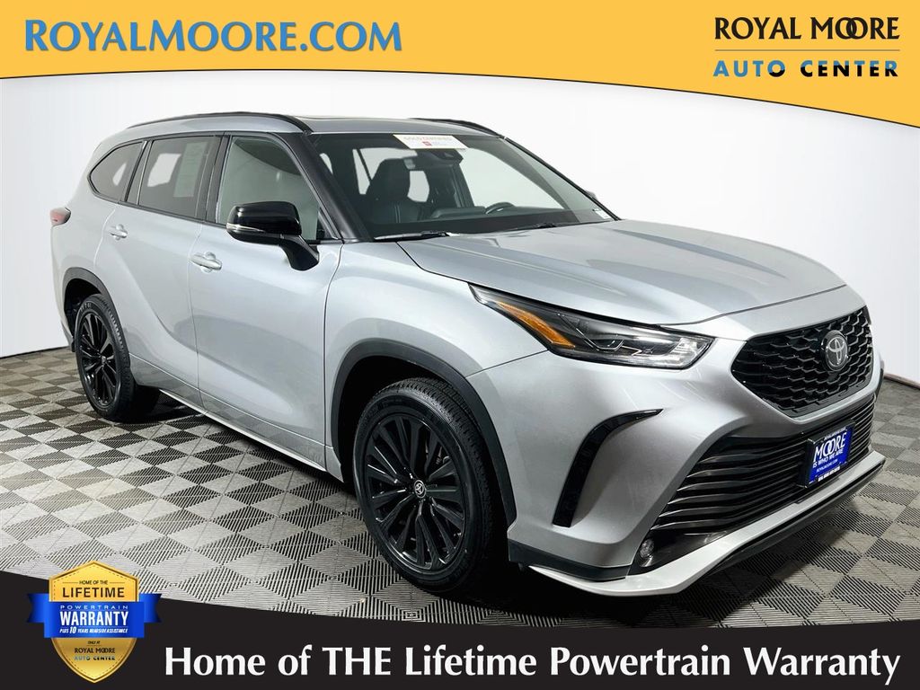 Celestial Silver Metallic 2025 Toyota Highlander XSE AWD SUV / Crossover All-Wheel Drive 8-Speed Automatic