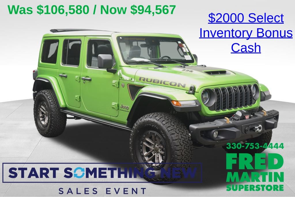 new 2025 Jeep Wrangler car, priced at $94,567