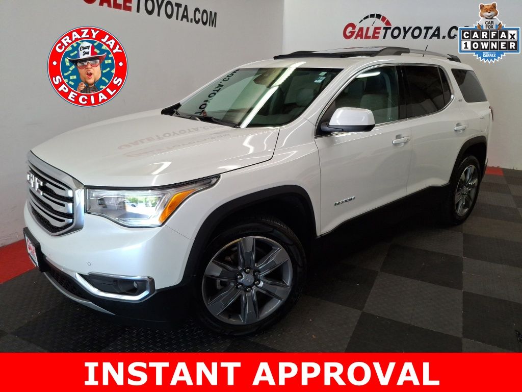 White Frost 2018 GMC Acadia SLT-2 AWD SUV / Crossover Four-Wheel Drive 6-Speed Automatic