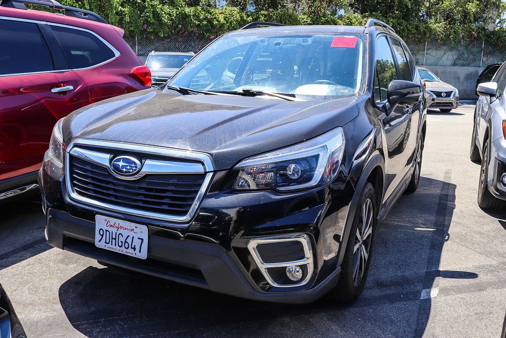 Crystal Black Silica 2021 Subaru Forester SUV / Crossover All-Wheel Drive Continuously Variable Transmission