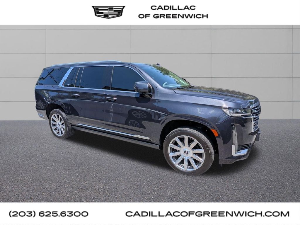 Galactic Gray Metallic 2024 Cadillac Escalade ESV Premium Luxury Platinum 4WD SUV / Crossover Four-Wheel Drive Automatic