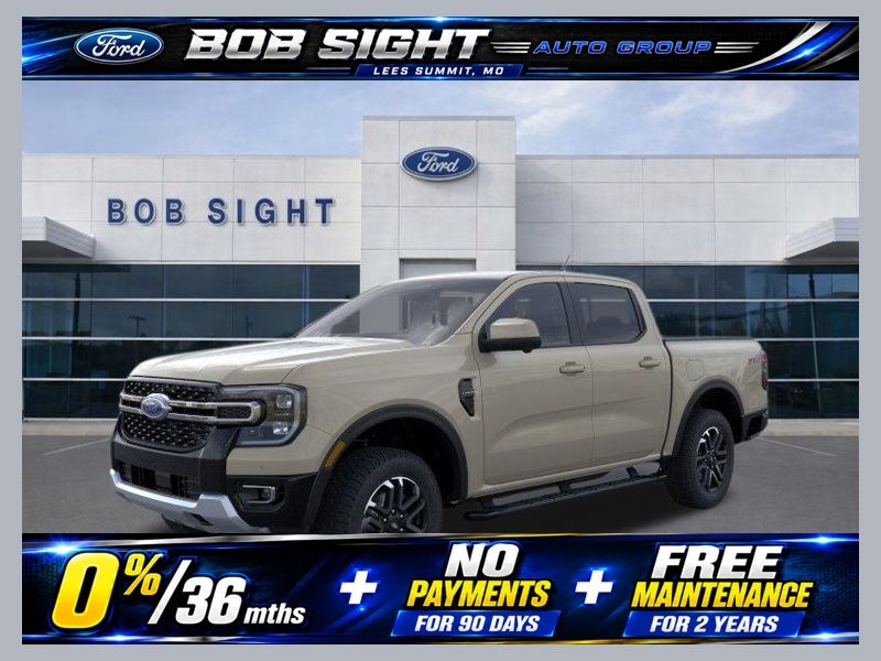 Desert Sand 2026 Ford Ranger Pickup Truck Four-Wheel Drive Automatic