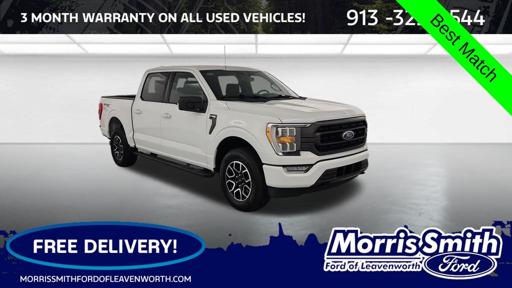 Oxford White 2023 Ford F-150 Pickup Truck Four-Wheel Drive Automatic