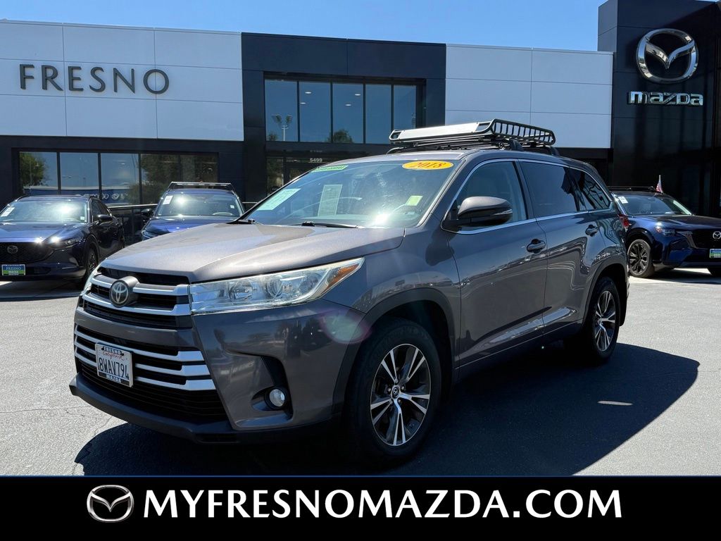 Predawn Gray Mica 2018 Toyota Highlander SUV / Crossover All-Wheel Drive 8-Speed Automatic