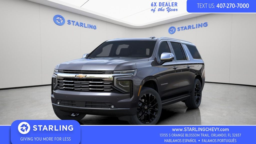 Dark Ash Metallic 2026 Chevrolet Suburban SUV / Crossover Four-Wheel Drive 
