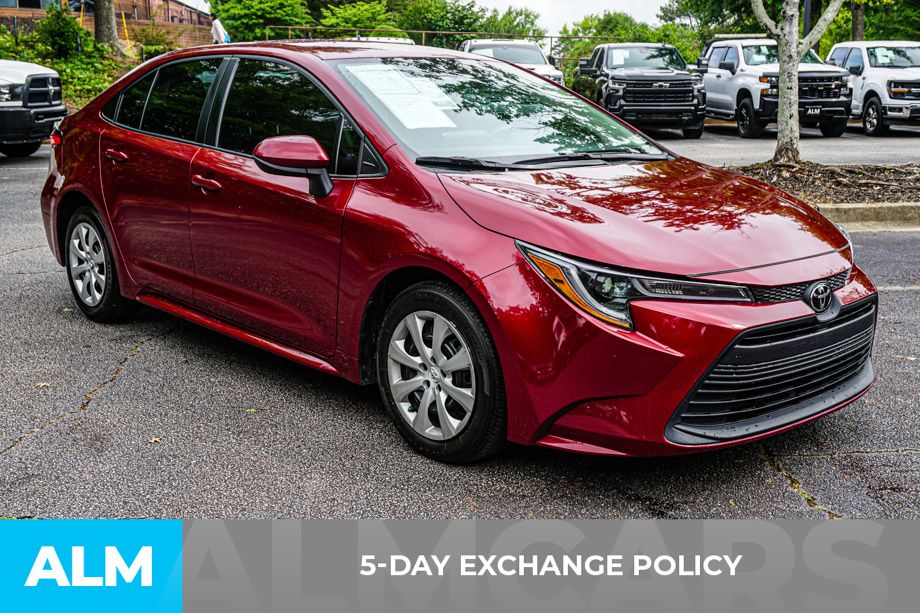Used 2024 Red Toyota LE image 4