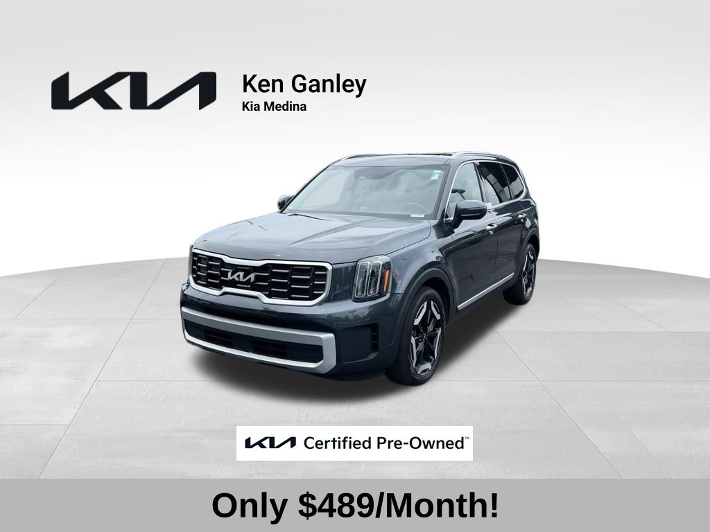 Gravity Gray 2024 Kia Telluride SUV / Crossover All-Wheel Drive 8-Speed Automatic