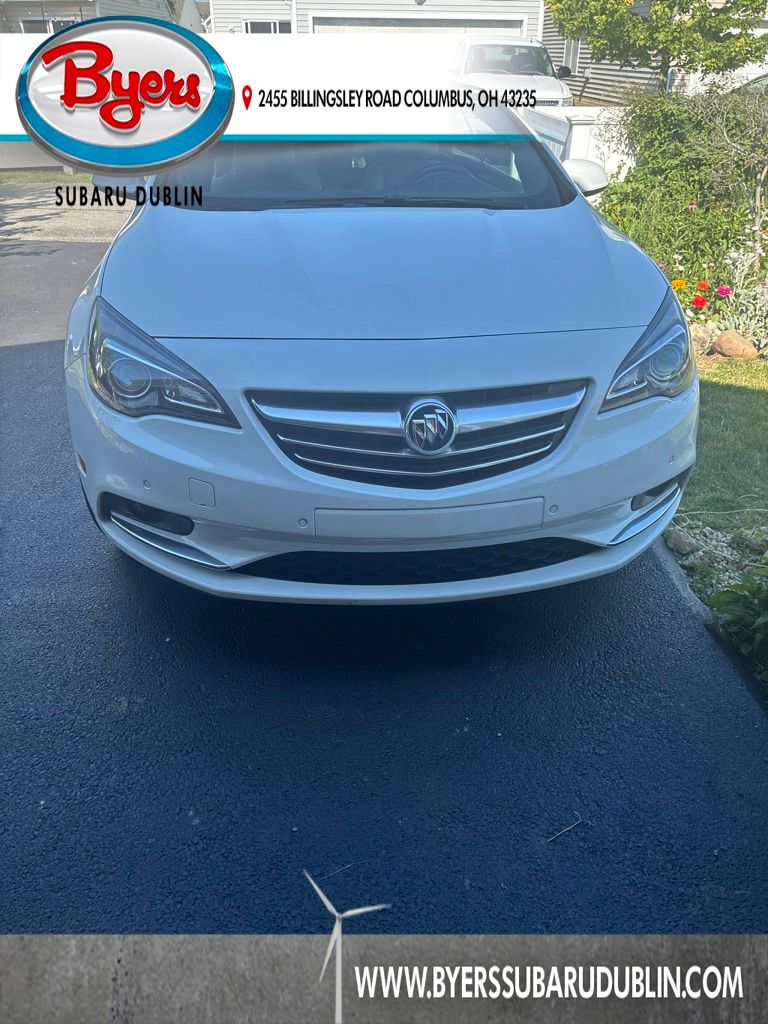 Summit White 2017 Buick Cascada Premium FWD Convertible Front-Wheel Drive 6-Speed Automatic Overdrive