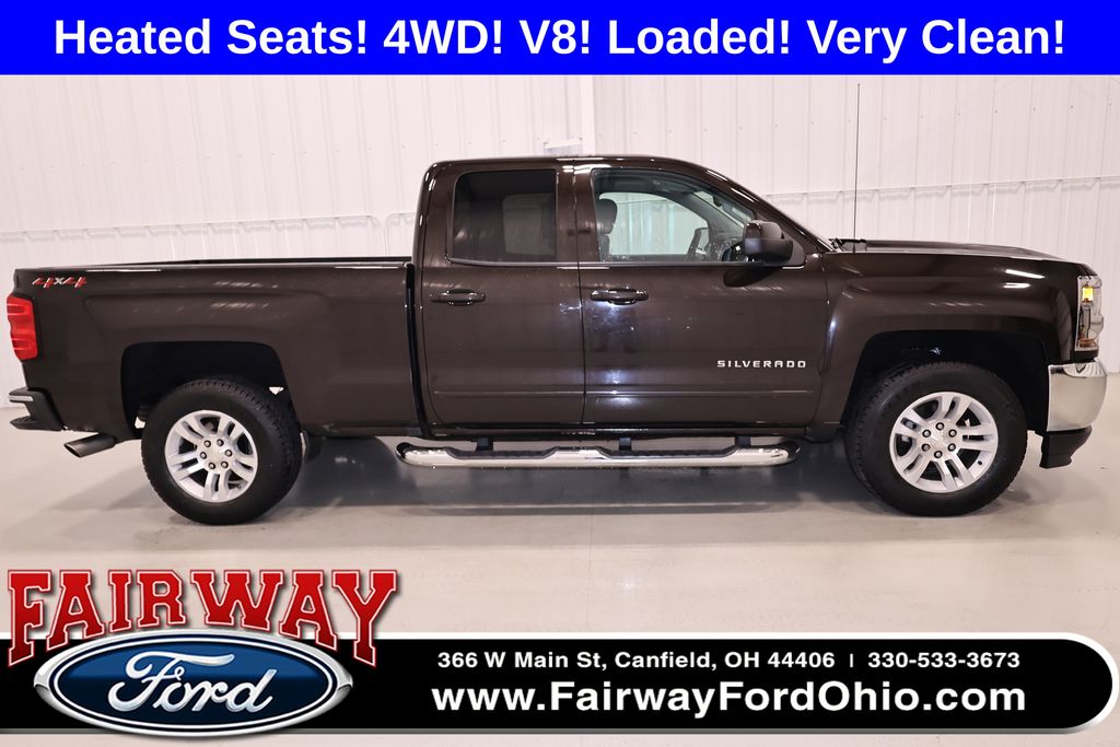 Havana Metallic 2018 Chevrolet Silverado 1500 Pickup Truck Four-Wheel Drive 6-Speed Automatic Overdrive