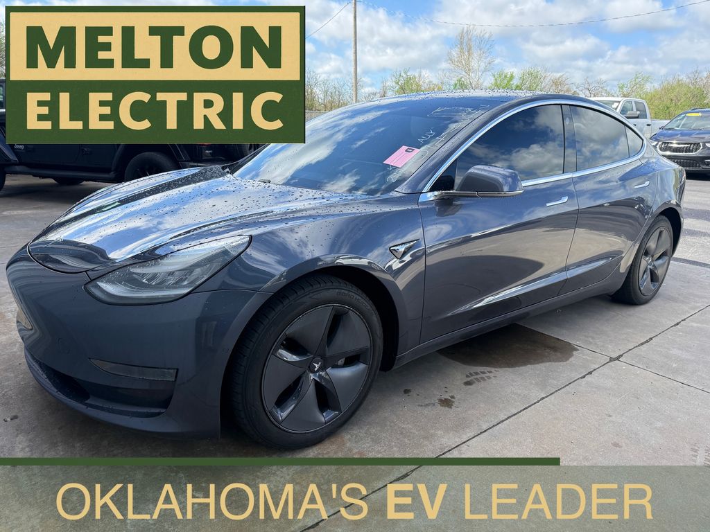 Midnight Silver Metallic 2020 Tesla Model 3 Standard Range Plus RWD Sedan Rear-Wheel Drive 1-Speed Automatic