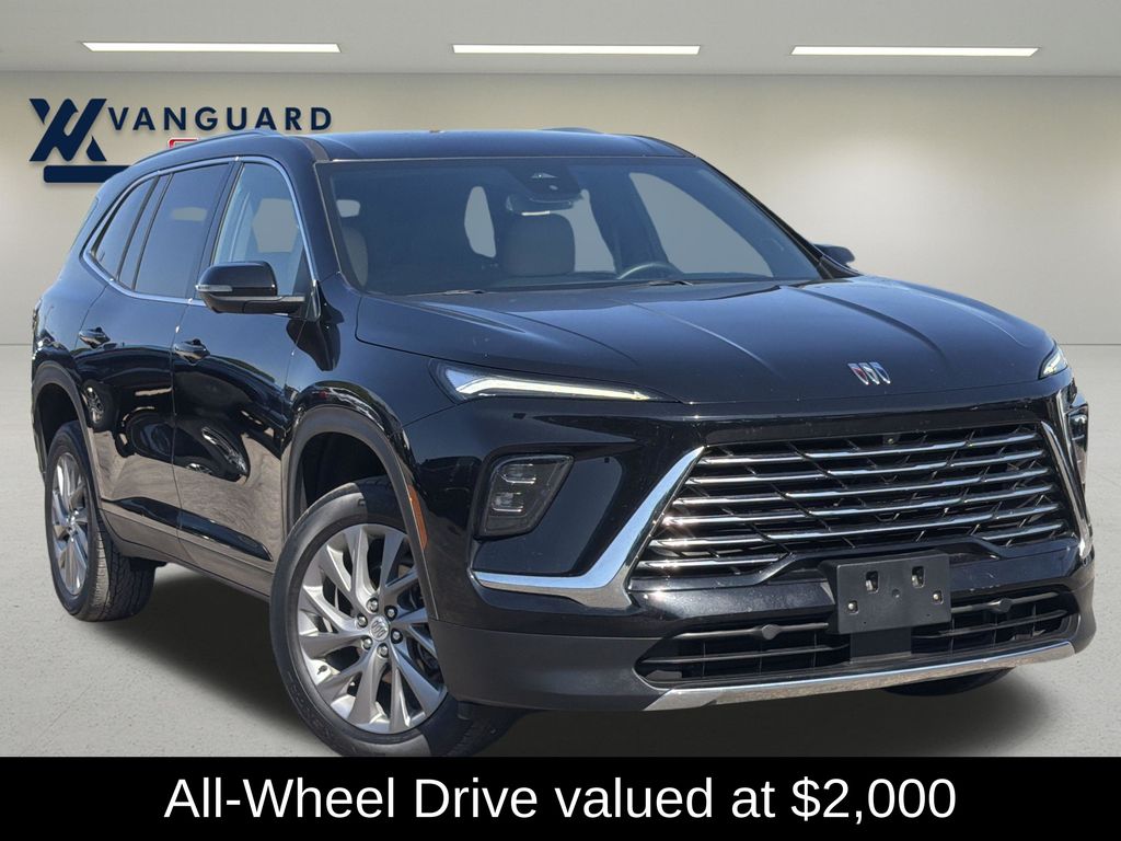 Black (Ebony Twilight Metallic) 2025 Buick Enclave SUV / Crossover Four-Wheel Drive 8-Speed Automatic