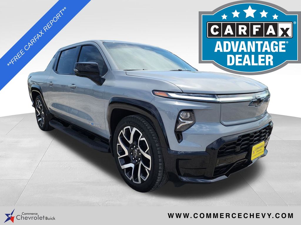Slate Gray Metallic 2025 Chevrolet Silverado EV Pickup Truck All-Wheel Drive 1-Speed Automatic